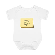Cute Reminder Infant Bodysuit, Baby Gift, New Parent Apparel, Funny Baby Clothes, Baby Shower Gift